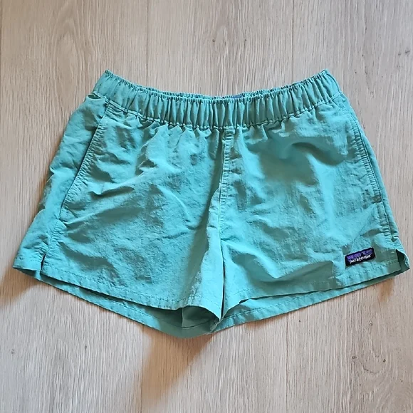 Patagonia Women's Aqua Athletic Shorts - Picture 1 of 4